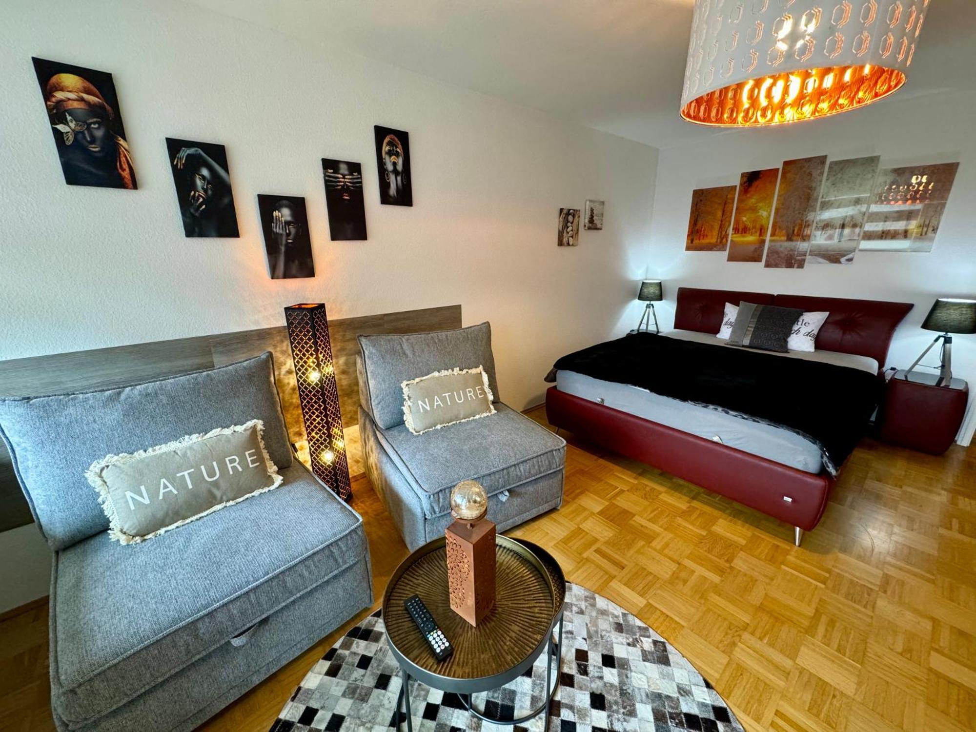 Sunset View Apartment With Logia Ettlingen Exteriör bild
